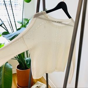 Topshop Laser-Cut Sweater